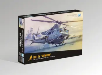 Sanje Model DM720018 1/72 UH-1Y `Strup` USMC Helikopter (Plastični model)